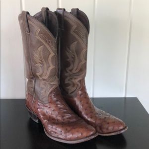 Justin Full Quill Cowboy Boots